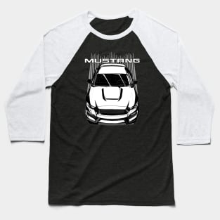 Mustang S550 - White Baseball T-Shirt